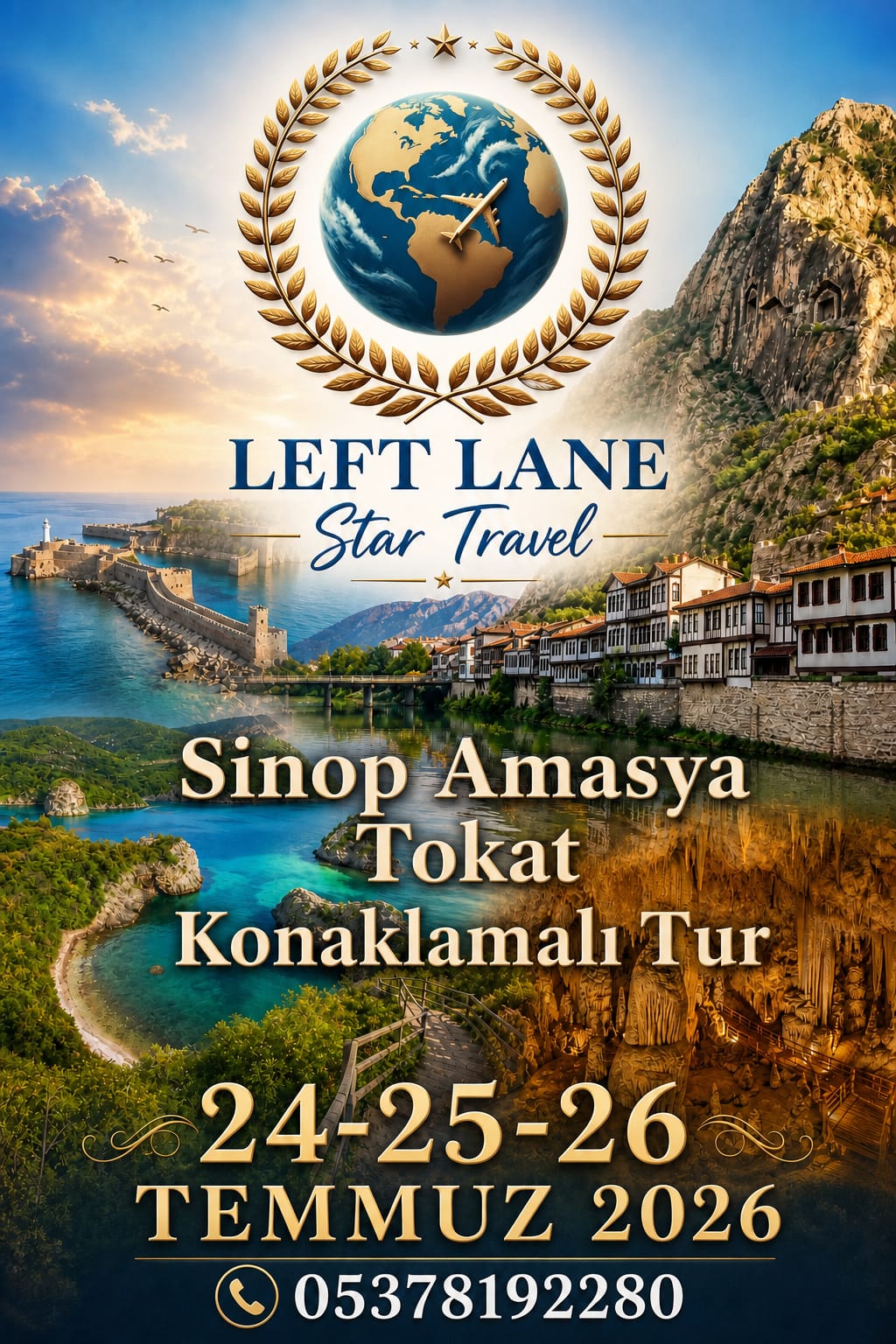 Sinop-Amasya-Tokat Turu
